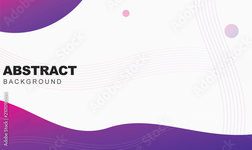 Abstract Purple Fluid Wavy Background for Professional Business Presentation and Website Banner