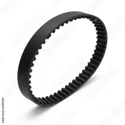 Textured Rubber Belt: Precise 3D Render