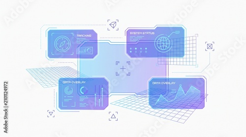 The infographic displays various graphs and charts on a grid background
