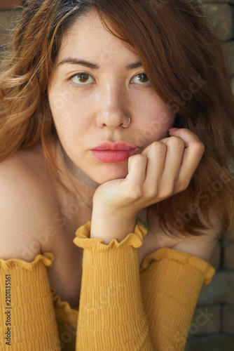 Fotografie portrait of a beautiful woman