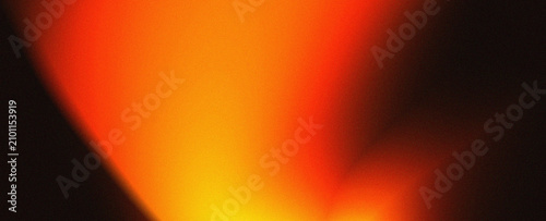 Orange Gradient Have Grain Texture Background for Banner template, poster, cover.