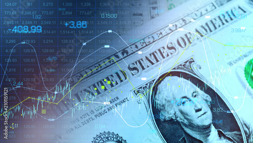 Charts show money movement and recession trends in financial markets and economy