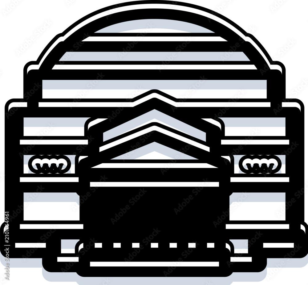 Obraz premium Government institution building with a classical architectural style featuring a prominent dome and columns, symbolizing law, justice, education, and public service