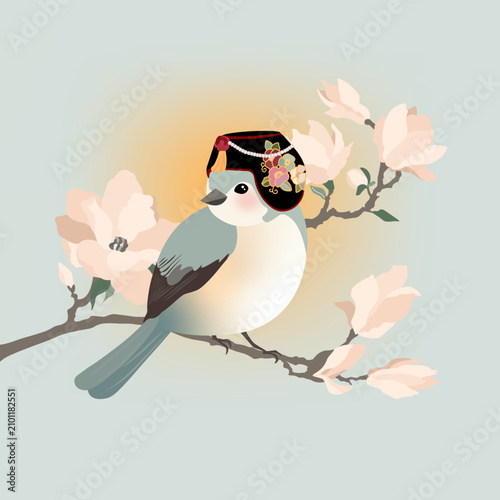 Vászonkép bird