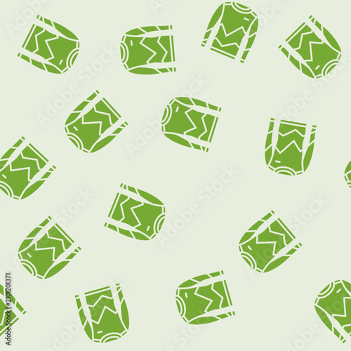 Photos compression clothing vector glyph seamless pattern compression clothing sign ill