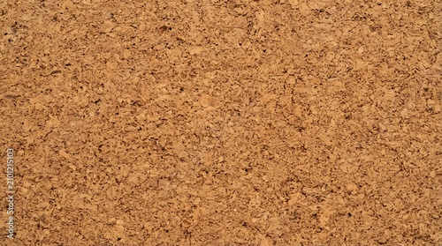 Natural cork board texture background, brown grainy bulletin board surface, organic wooden material for office memo and noticeboard backdrop