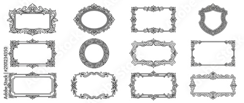 Ornate Decorative Frames Collection