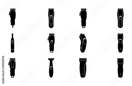 Canvastavla Electric Hair Clippers Set, Professional Barber Tools Collection, Grooming Devic