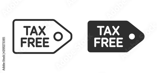 Photos Tax Free Label