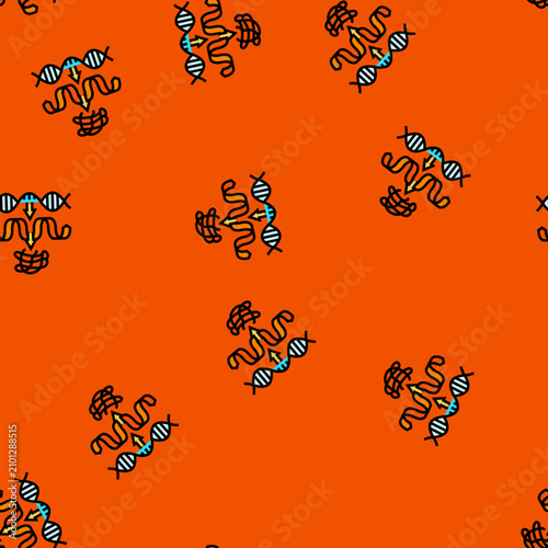 biosynthesis biochemistry vector seamless pattern biosynthesis biochemistry sign illustration