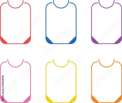 Outline Badge Shield Label Infographic Template 6 Steps