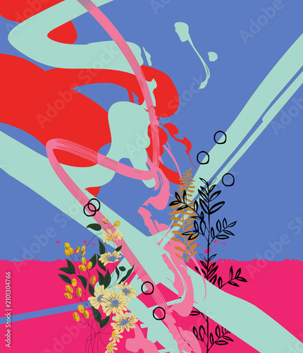  FRONT DESIGN KURTI TYPE NEW CONCEPT PATTERN DIGITAL PRINT