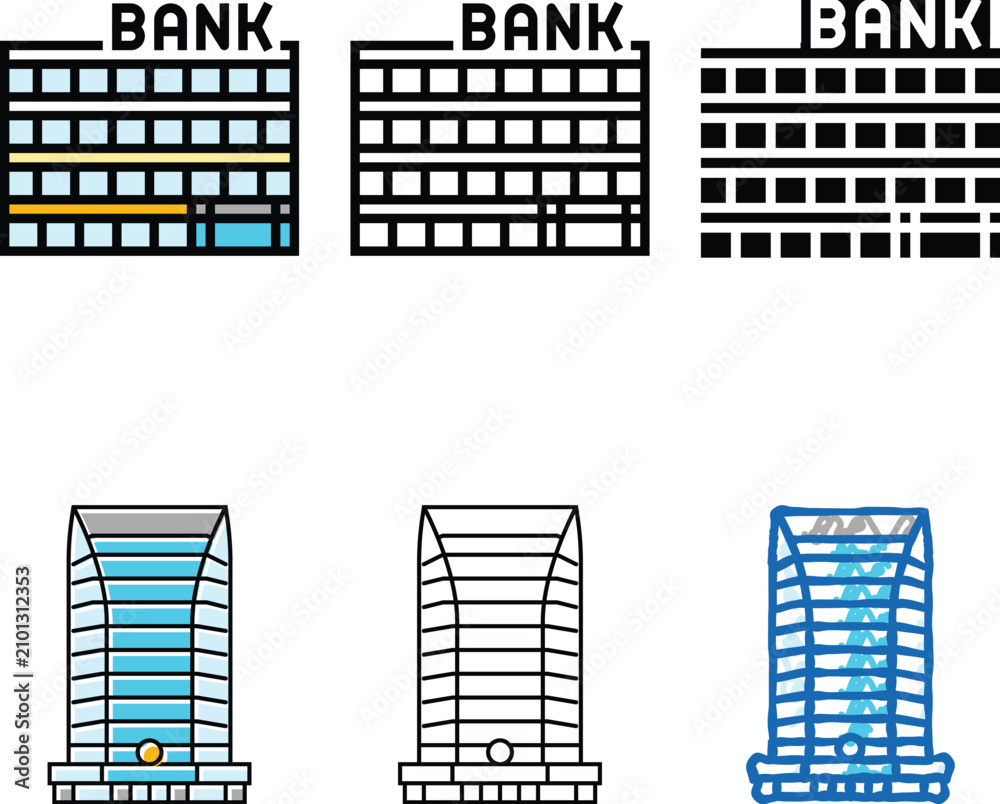 Obraz premium transfer bank building color icon vector. transfer looks bank building sign. isolated symbol