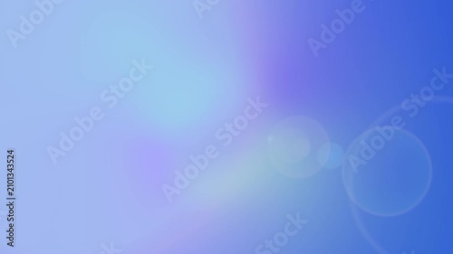 Soft Blue Cyan Futuristic Gradient Background with Multicolor Light Flare for AI Technology Presentation