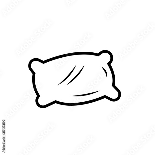 pillow icon vector