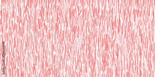 Φωτογραφία Vertical red brush stroke texture pattern isolated on light cream background for