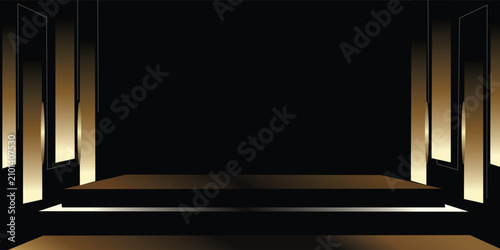 Slika na platnu Royal Awards Graphics Background