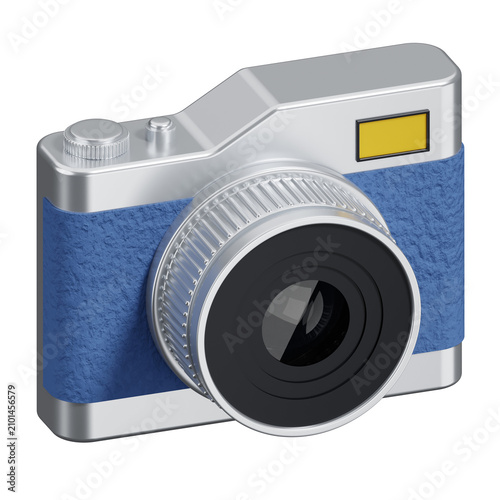 Digital Camera 3D Render
