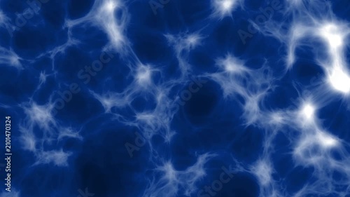 Abstract Blue Organic Texture Motion Background