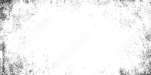 Dramatic black backdrop with white dot grunge texture, fine floating particle speckles, Black dust and speckle grain texture on white background.