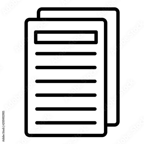 Konstfotografi Duplicate Documents vector icon