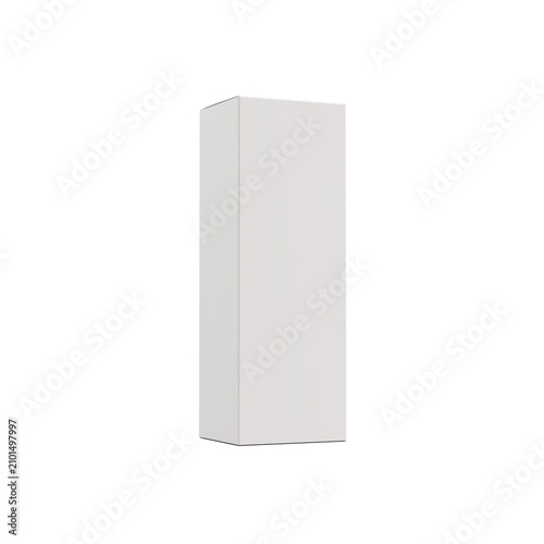blank white box