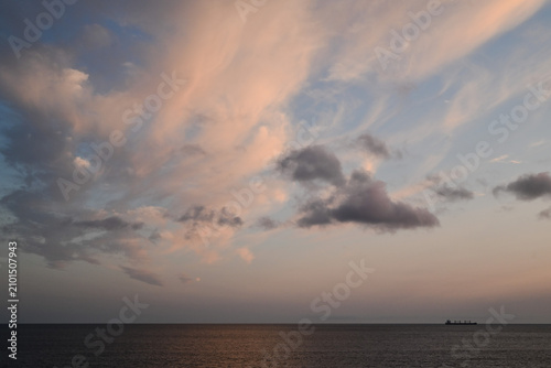 Photos nuvens ao entardecer