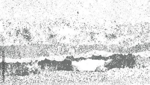 Cuadro en lienzo Gray grunge texture with splatters and smudges on white background abstract desi