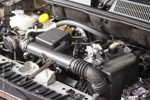 Small engine in a budget vehicle