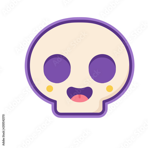 Cartoon Skull Icon