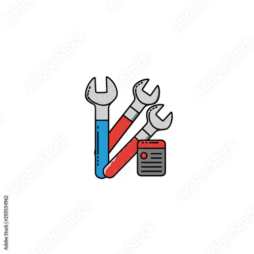 Tools for repair and building. Hummer, file, corner ruler, pilers on white background top view copy space