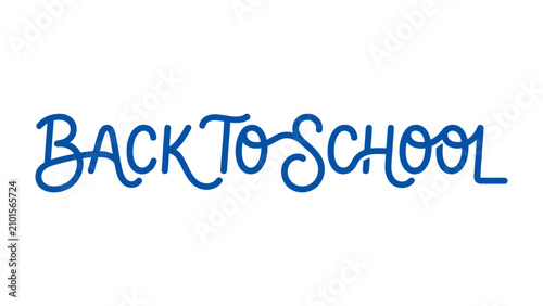Foto Back To School Text Graphic