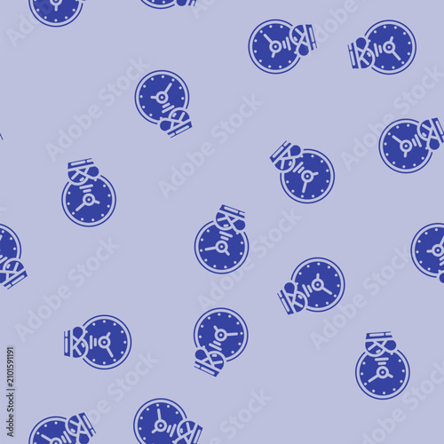 Quadro su tela recovery cancer treatment glyph vector seamless pattern