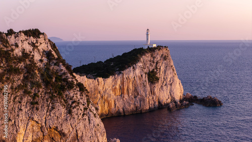 Foto Cape Lefkada Lighthhouse, Lefkada Island, Greece