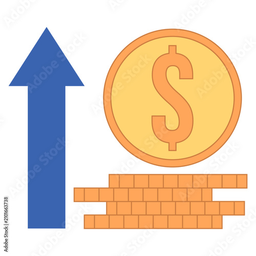 Financial Growth Illustration