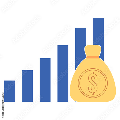 Financial Growth Illustration