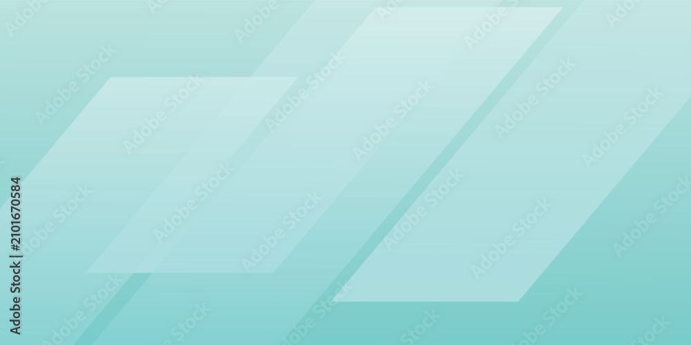 Fototapeta premium Abstract Light Cyan Diagonal Parallelogram Vector Background