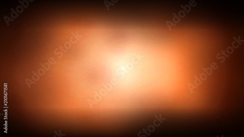 Foto Warm ambient abstract background with glowing central light and subtle particle