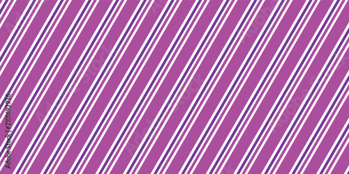 Bild auf Leinwand Pink purple stripes on white background