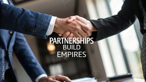 Professional handshake symbolizing collaboration, success, and partnership in business, entrepreneurship, and teamwork dynamics