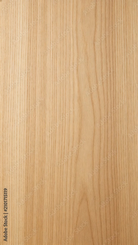 Fototapeta premium Flat light oak wood grain texture, Scandinavian interior 3D material.