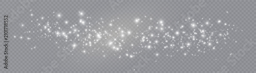 White sparkling stardust wave vector background