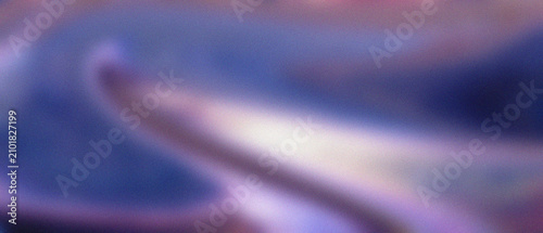 Fotografía Ethereal granulated cosmic currents undulate softly, blending serene indigo with