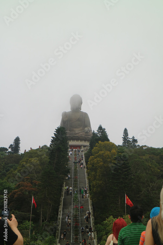 Photography Tian Tan Buddha, Ngong Ping Rd, Lantau Island, Hongkong, 14 April 2026