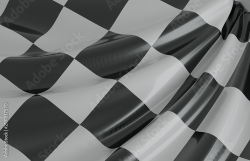Abstract view of a waving c...