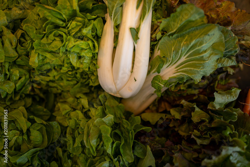 Salat auf dem Markt