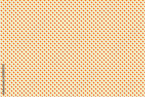 Fotografia Classic picnic gingham infinite ornament featuring warm rhombic grid and bright