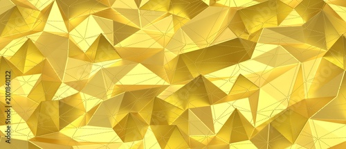 Luxurious shimmering gold a...