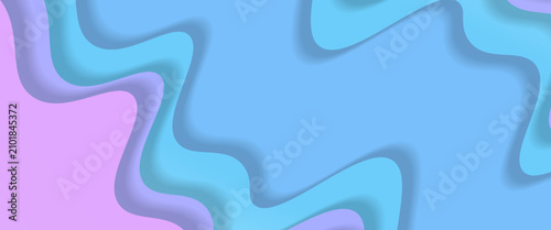 Abstract illustration of splash. Burst off bubblegum. Vector background with pink blue bubble gum or melting ice cream. Flow of sweet sticky liquid. Cartoon design.