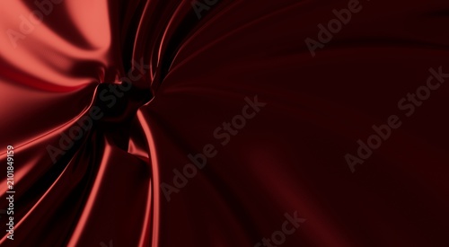 Elegant deep red fabric tex...